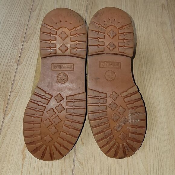 TIMBERLAND 6-INCH NUBUCK LEATHER WATERPROOF BOOTS, SIZE 7 - Picture 10 of 11